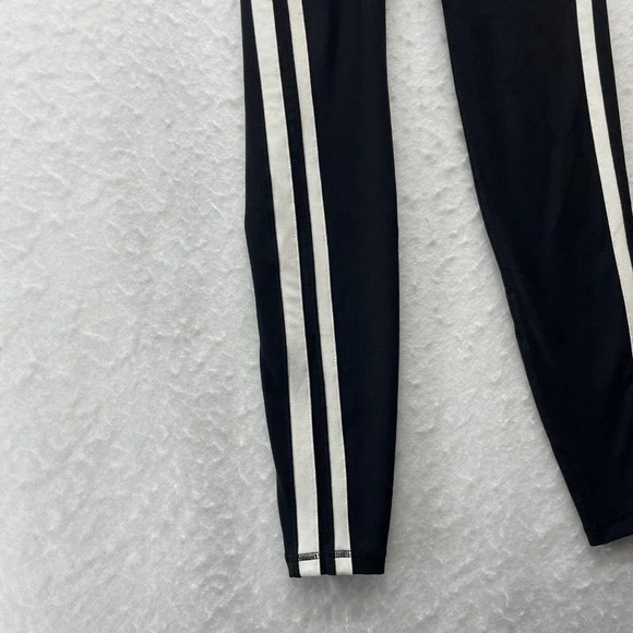 Old Navy Active Leggings Women's Sz XS Black White Go Dry Wide Waistband Pull On - Picture 8 of 11